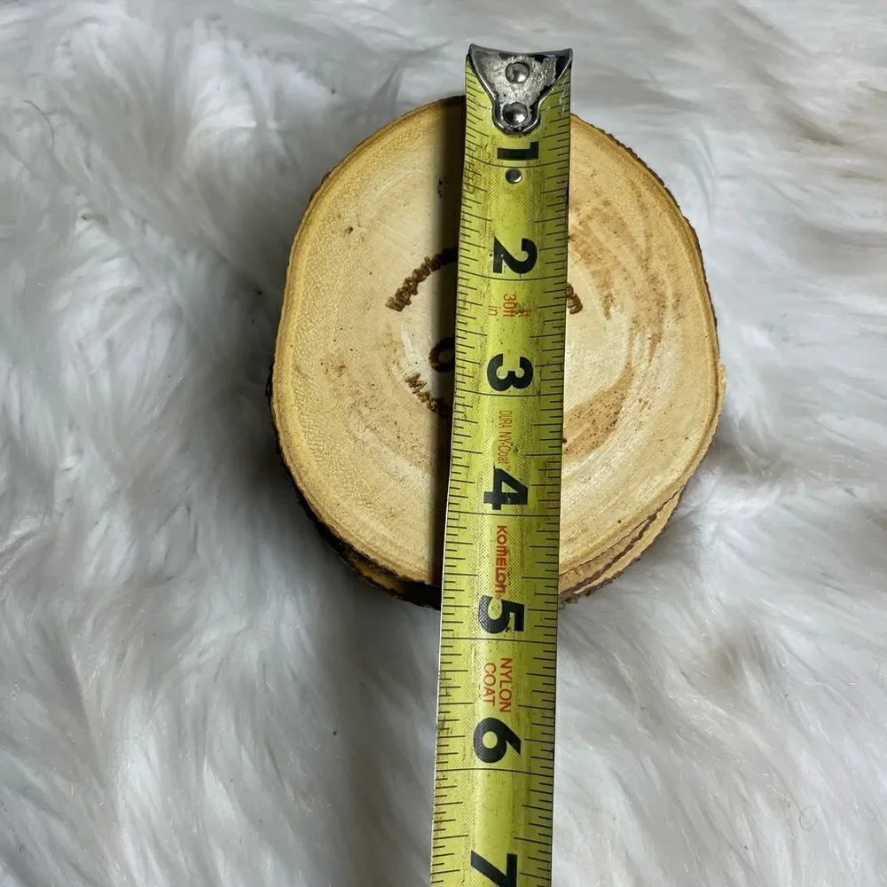 Lipper International Acacia Tree Barks set of four coasters .